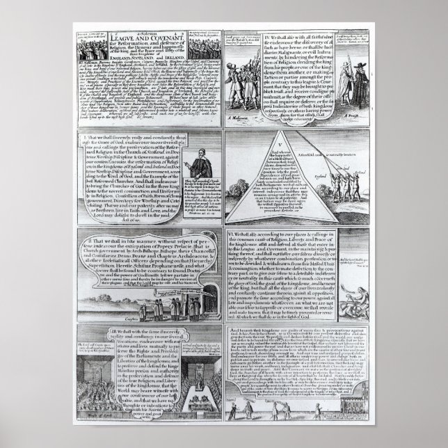 Poster A Liga Solene e o Pacto (Frente)