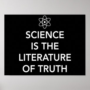 Pôster A literatura da verdade