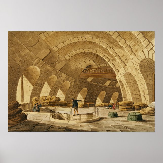 Pôster A Loja de Trigo, Rue de Viarmes (Frente)