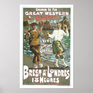 Poster Á Londres de Bresta 18 heurs