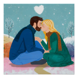 Pôster A longa jornada de respeito, inverno