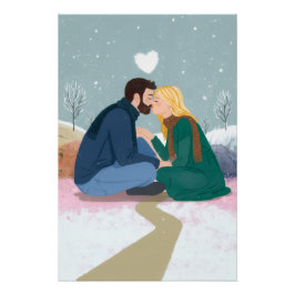 Pôster A longa jornada de respeito, inverno