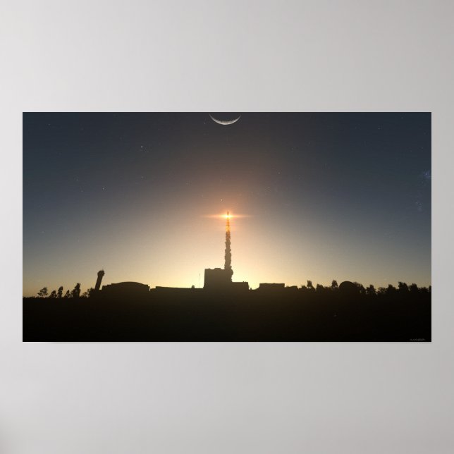 Poster À lua (Frente)