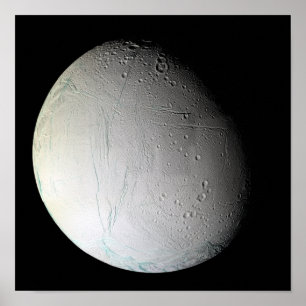 Poster A lua de Saturno Enceladus 2
