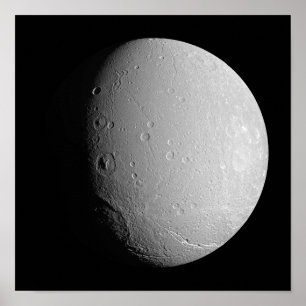 Poster A lua Dione 2 de Saturn