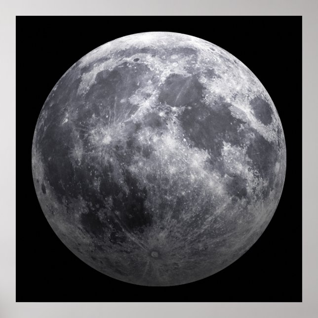 Pôster A Lua - Efeito 3D (Frente)