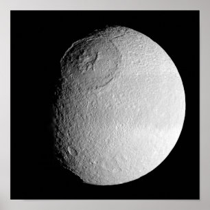 Poster A lua Tethys 2 de Saturn