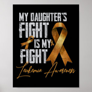 Poster A Luta da Filha é a Minha Luta Contra a Leucemia S