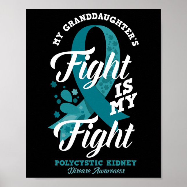 Poster A Luta da neta é a minha Combatente Sensibilização (Frente)
