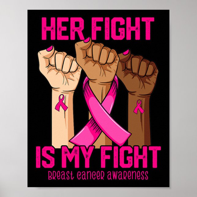 Poster A Luta Dela É A Minha Luta Contra A Consciência Do (Frente)