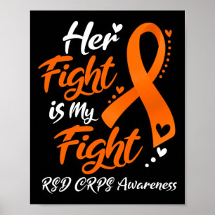 Poster A Luta Dela É A Minha Luta Contra O RSD.