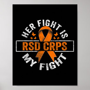 Poster A Luta Dela É A Minha Luta Contra O Sd Crps Sensib