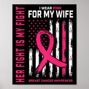 Poster A Luta Dela É A Minha Luta, Eu Visto A Mulher Rosa