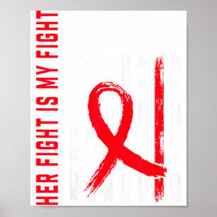 Poster A Luta Dela É Minha Luta Prima Conscientização sob