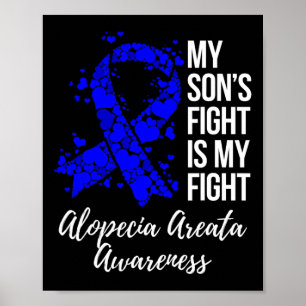 Poster A Luta Do Filho É A Minha Luta Contra A Alopécia A