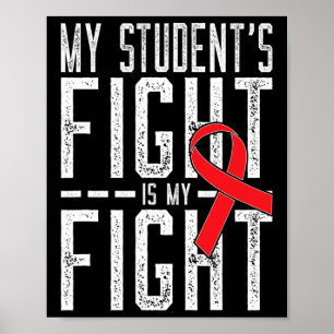 Poster A Luta do Meu Estudante é a Minha Luta Contra o Ca