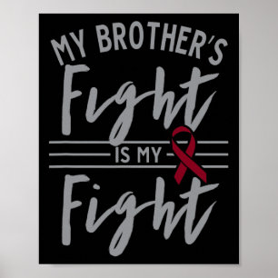 Poster A Luta do Meu Irmão é a Anemia das Células Falcifo