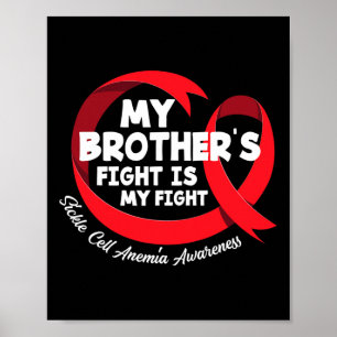 Poster A Luta do Meu Irmão é a Anemia das Células Falcifo