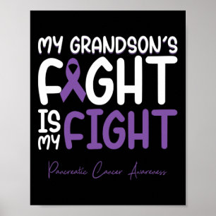 Poster A Luta do meu neto é o meu Câncer de pâncreas de L
