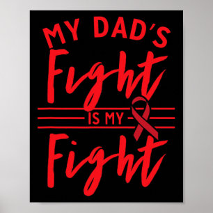 Poster A Luta do Meu Pai É Minha Luta Conscientização sob
