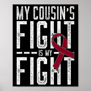Poster A Luta do meu primo é a Anemia das Células Falcifo