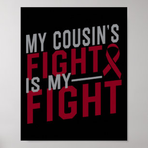 Poster A Luta do meu primo é a Anemia das Células Falcifo