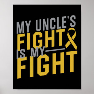 Poster A Luta do Meu Tio É A Minha Luta Contra O Cancer D