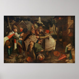 Poster A Luta dos Cegos, 1643