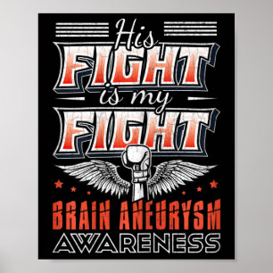 Poster A Luta É A Minha Luta Contra O Aneurismo Cerebral