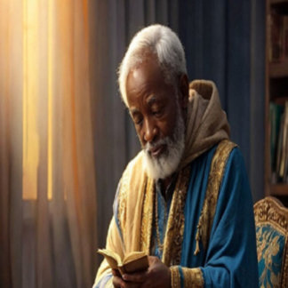 Poster A luz da sabedoria entre as linhas do livro