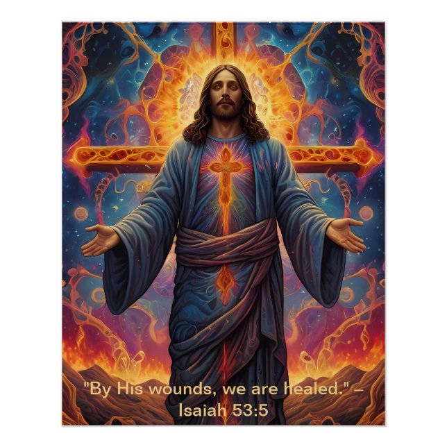 Pôster A Luz da Salvação (Frente)