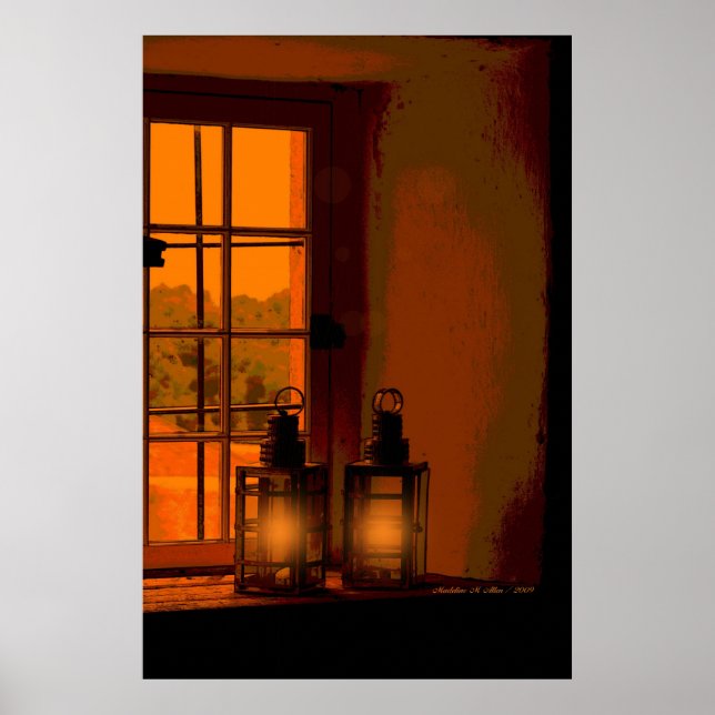 Poster A Luz do Beacon (Frente)