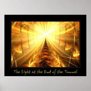 Poster A luz na extremidade do túnel