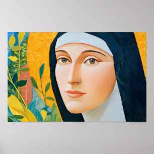 Poster A luz visionária de Hildegard