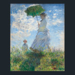 Poster A Madame Monet e o Filho de Monet<br><div class="desc">Madame Monet e Seu Filho,  por Claude Monet (1875).</div>