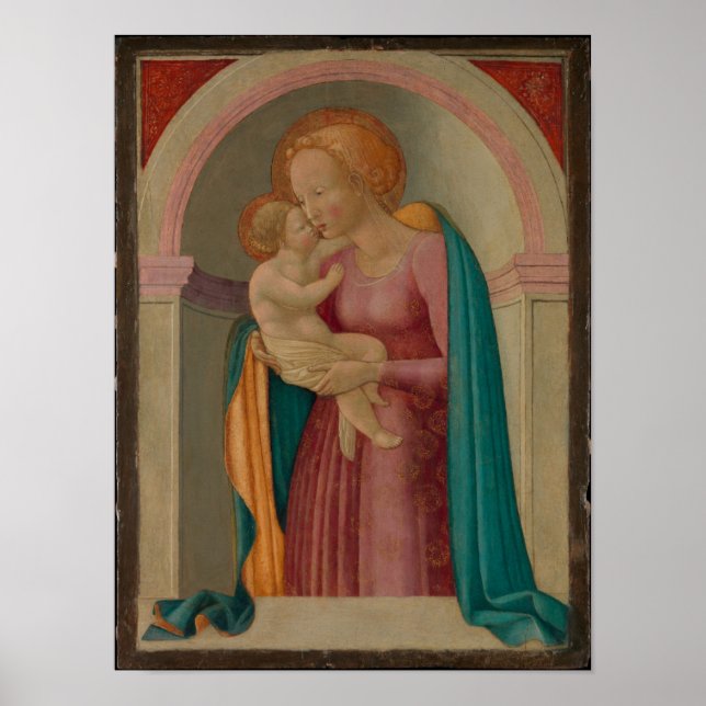 Pôster A Madonna e a Criança (Frente)