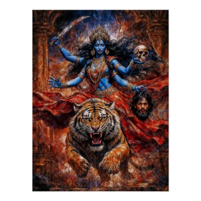 Pôster A Mãe da Ruína e Renovação Mãe Kali (Frente)