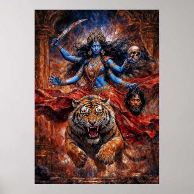 Poster A Mãe da Ruína e Renovação Mãe Kali (Frente)