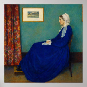 Poster A Mãe de Whistler por James McNeill Whistler