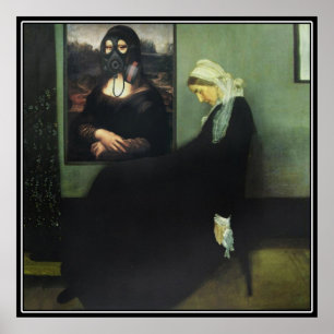 Pôster A mãe do Whistler ficou chateada por Mona Lisa?