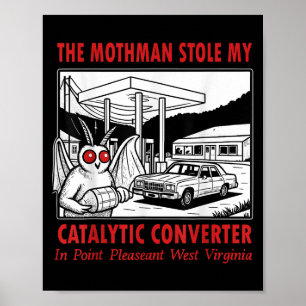 Poster A Mãe Roubou O Meu Catalisador Conversor Retro Div