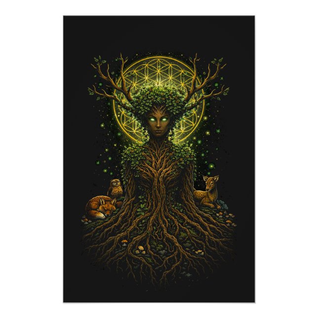 Pôster A Mãe Verde (Frente)