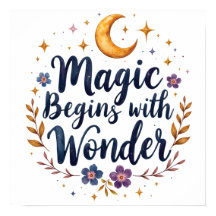 A Magia Começa com o Espanto Arte Celestial
