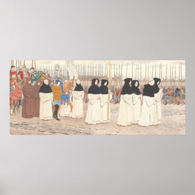 Poster A Maid na Armadura - Boutet de Monvel Fine Art (Frente)