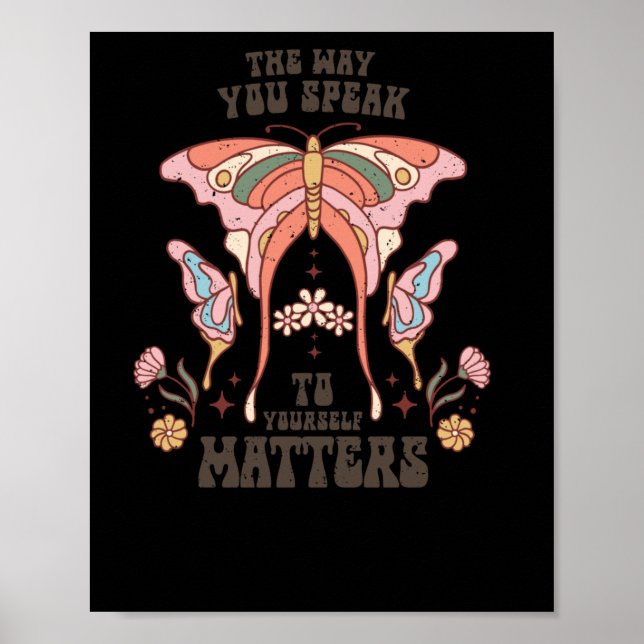 Poster A Maneira Como Você Fala Consigo Mesmo (Frente)