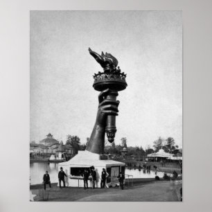 Poster A Mão e a Tocha da Lady Liberty