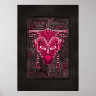 Pôster A Máquina: Noiva de Pinbot Pinball