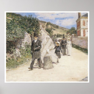 Pôster A Marcha Casada, 1892 Theodore Robinson
