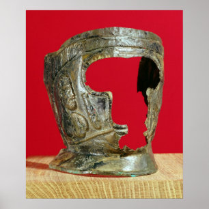 Poster A máscara Gallo-Romana do gladiador