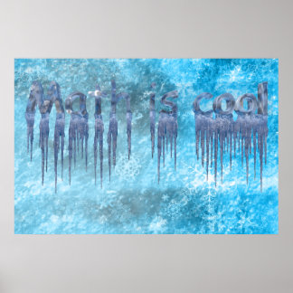 Poster A matemática é legal